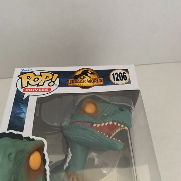 Funko POP! Movies Jurassic World Vinyl Figure THERIZINOSAURUS #1206 Rare Color - Picture 2 of 10